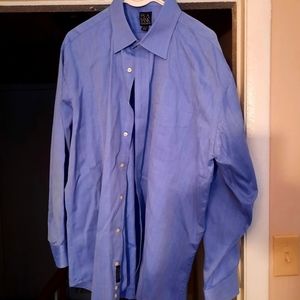 Mens Jos.A.Bank blue dress shirt. 17 1/2_34